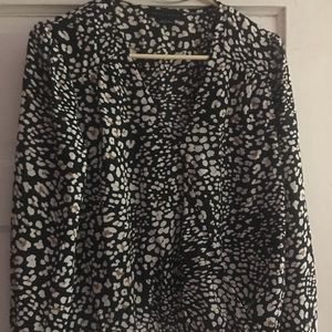 Sanctuary leopard blouse